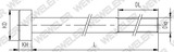 SPRING BOLT AM18X1,5X220X14X28-8.